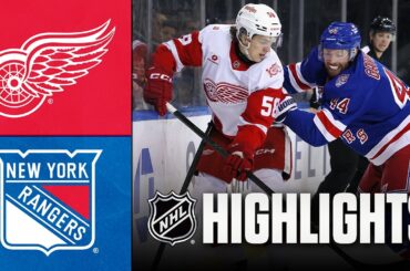 Red Wings vs. Rangers | NHL Highlights | April 04, 2026