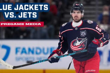 Conor Garland and Head Coach Rick Bowness | Pregame Media