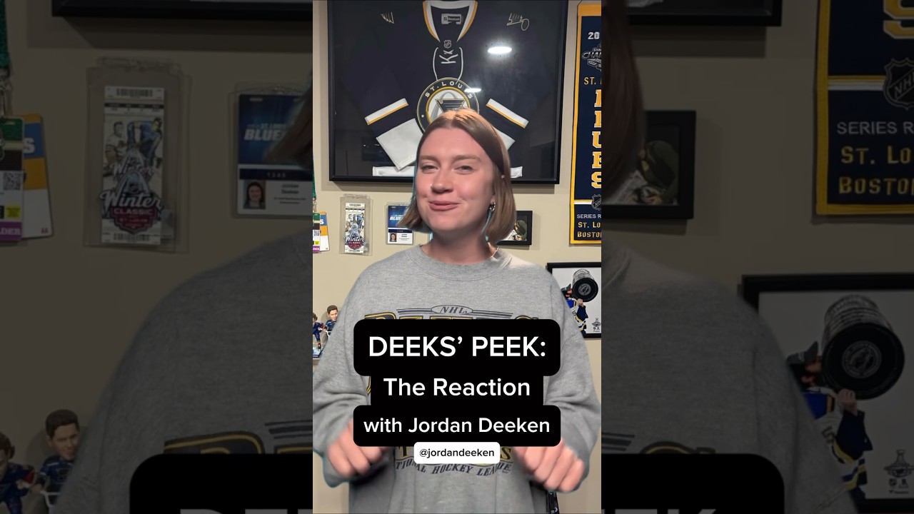 Deeks' Peek: The Reaction | Blues Dominate Ducks