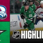 Avalanche vs. Stars | NHL Highlights | April 04, 2026
