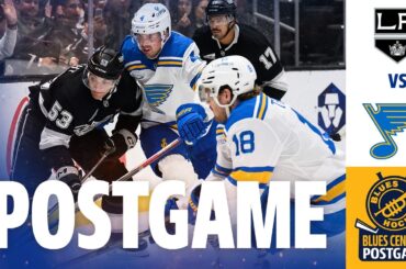 Blues Silenced by Kings 2-1 in OT, Playoff Dreams Dwindle | Blues Central Postgame