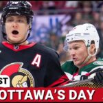 POST CAST: OTTAWA SENATORS FRUSTRATED IN DISAPPOINTING LOSS TO MINNESOTA WILD