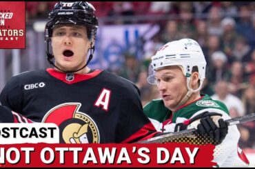 POST CAST: OTTAWA SENATORS FRUSTRATED IN DISAPPOINTING LOSS TO MINNESOTA WILD
