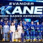 Evander Kane 1000 NHL Games Ceremony