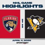 NHL Highlights | Panthers vs. Penguins - April 4, 2026