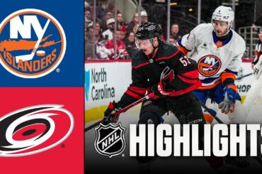 Islanders vs. Hurricanes | NHL Highlights | April 04, 2026