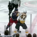 Mark Kastelic vs Mathieu Olivier | Mar 29, 2026 | Boston Bruins vs Columbus Blue Jackets