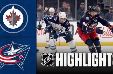 Jets vs. Blue Jackets | NHL Highlights | April 04, 2026