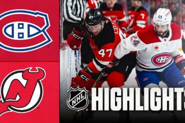Canadiens vs. Devils | NHL Highlights | April 04, 2026