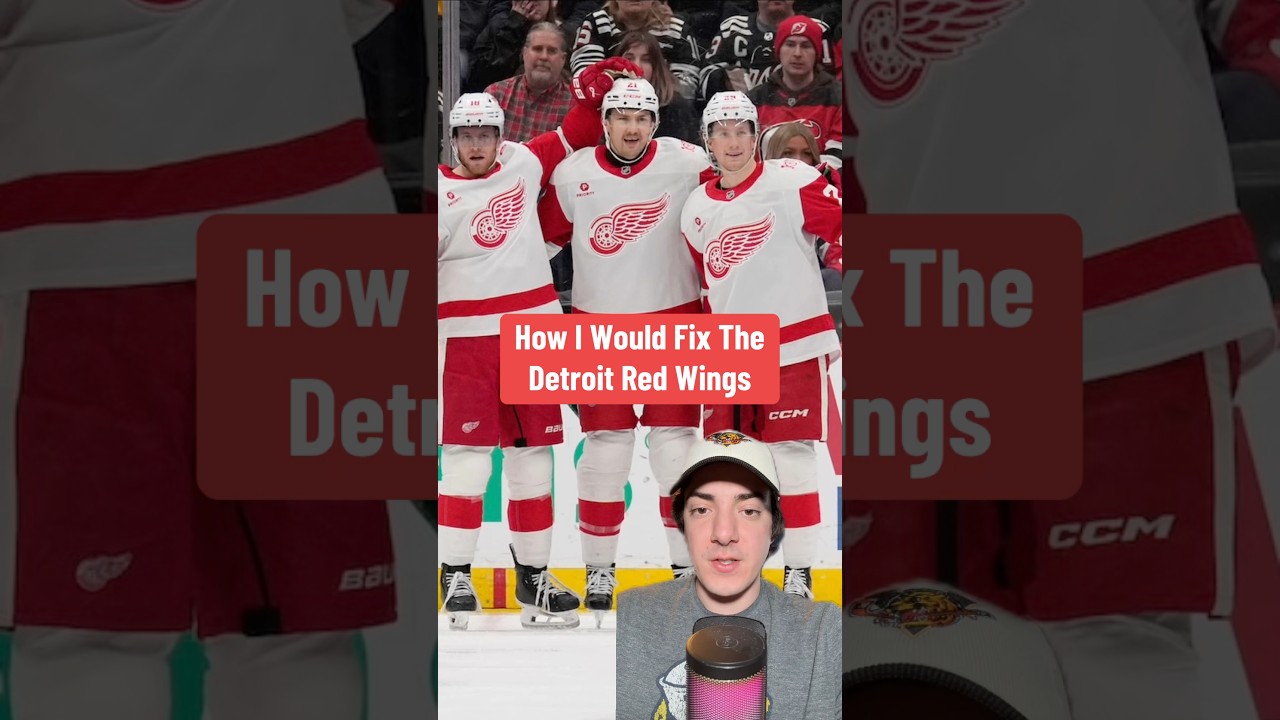 How I Would Fix The Detroit Red Wings
