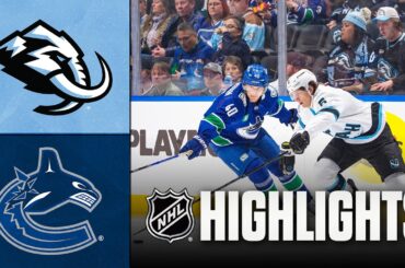Mammoth vs. Canucks | NHL Highlights | April 04, 2026