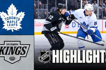 Maple Leafs vs. Kings | NHL Highlights | April 04, 2026