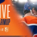 ARCHIVE  | Warmup  -  Oilers vs Golden Knights