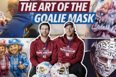 Skates Off: Wedgewood, Blackwood explore the Art of The Goalie Mask