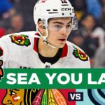 BLACKHAWKS POSTGAME: Boisvert Nets FIRST NHL Goal, Chicago Avoids Sweep vs SEA | CHGO Blackhawks
