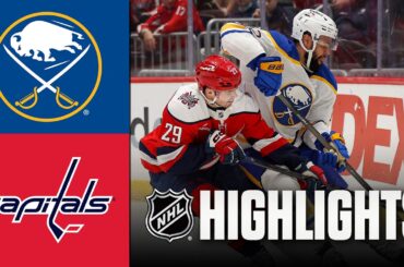 Sabres vs. Capitals | NHL Highlights | April 04, 2026