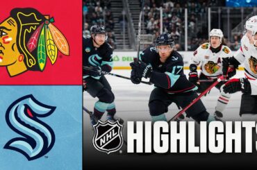 Blackhawks vs. Kraken | NHL Highlights | April 04, 2026