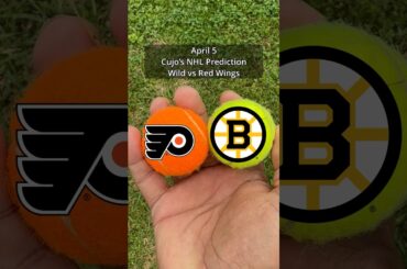 Cujo’s NHL Picks | Boston Bruins vs Philadelphia Flyers 🏒 04-05-2026 #CujoCatches
