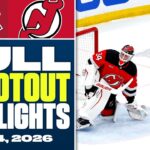 Montreal Canadiens at New Jersey Devils | FULL Shootout Highlights - April 4, 2026