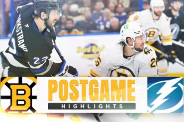CONDENSED GAME: Boston Bruins vs. Tampa Bay Lightning - 4/4/2026