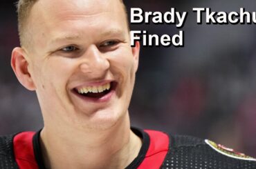Brady Tkachuk Fined, Celebrini for the Hart? Leafs and Hawks Eliminated, Injury Updates