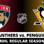 FLORIDA PANTHERS VS PITTSBURGH PENGUINS 🏒 NHL Game Score Radio Play-by-Play