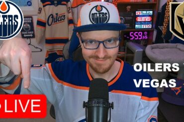 Edmonton Oilers vs Vegas Golden Knights LIVE | FAN REACTION & COMMENTARY