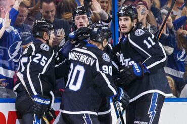 Namestnikov steals the puck and scores on a breakaway