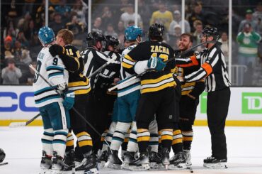 Game Highlights: Boston Bruins vs San Jose Sharks