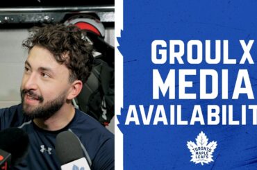 Benoit-Olivier Groulx | Pre Game at Montreal Canadiens | March 10, 2026