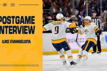 Luke Evangelista: Postgame Interview - April 2nd