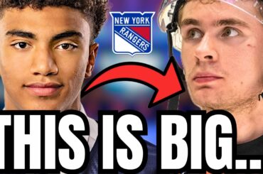 this is a MASSIVE PROBLEM for the New York Rangers FUTURE...