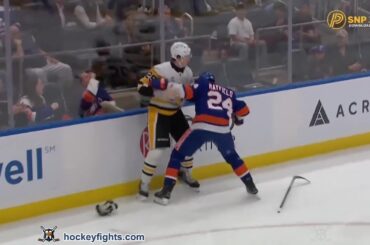 Elmer Soderblom vs Scott Mayfield | Mar 30, 2026 | Pittsburgh Penguins vs New York Islanders