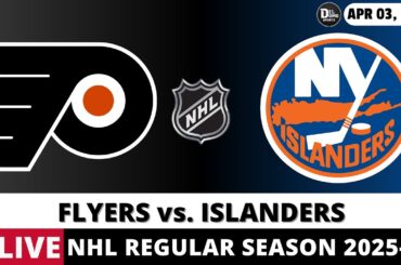 PHILADELPHIA FLYERS VS NEW YORK ISLANDERS 🏒 NHL Game Score Radio Play-by-Play