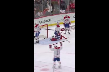 Jack Hughes with a Short Goal vs. Montréal Canadiens