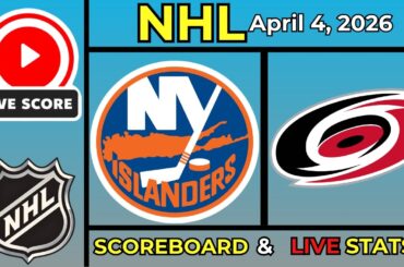 🔴 New York Islanders vs Carolina Hurricanes LIVE | NHL | April 5, 2026 | Live Updates & SCOREBOARD