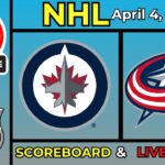 🔴 Winnipeg Jets vs Columbus Blue Jackets LIVE | NHL | April 5, 2026 | Live Updates & SCOREBOARD