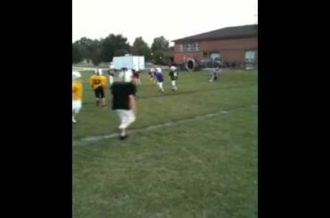 8 year old football player