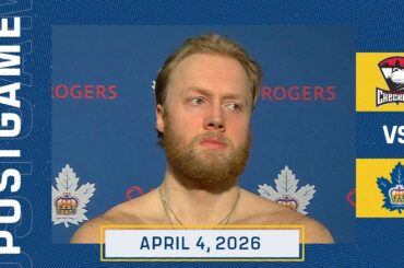Alex Nylander | Post Game vs. Charlotte Checkers | April 04, 2026