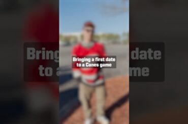 Red Flag or Green Flag: Bringing a first date to a Canes game