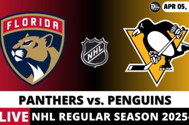 FLORIDA PANTHERS VS PITTSBURGH PENGUINS LIVE 🏒 NHL Game Score Radio Play-by-Play