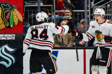 Chicago Blackhawks vs. Seattle Kraken (4/4/26) | Game Highlights | CHSN Blackhawks