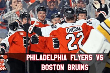 Philadelphia Flyers vs. Boston Bruins (4/5/26) - The Press Row Show: Pregame, INTs, Postgame