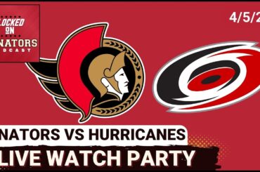 LIVE: Ottawa Senators vs Carolina Hurricanes - NHL Watch Party - April 5, 2026