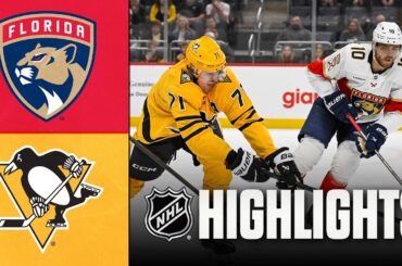 Panthers vs. Penguins | NHL Highlights | April 05, 2026