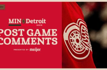 Andrew Copp, JT Compher, Todd McLellan Post Game Comments vs MIN | April 5, 2026