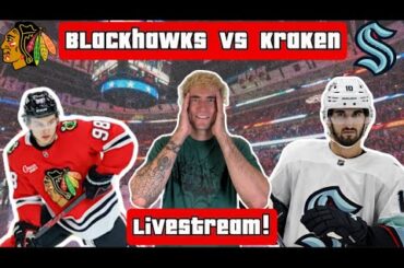 Blackhawks @ Kraken Livestream!