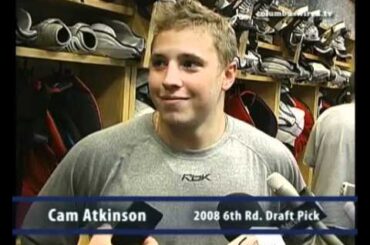 Blue Jackets Development Camp Interviews-Cam Atkinson (Columbus Wired TV: 6/28/11)