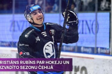 Kristiāns Rubīns par aizvadīto sezonu un hokeju Čehijā | Sporta Studija