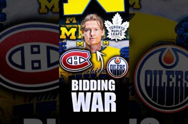 HABS, LEAFS, & OILERS OFFICIALLY IN A BIDDING WAR: TOP NCAA PROSPECT TJ HUGHES UPDATE